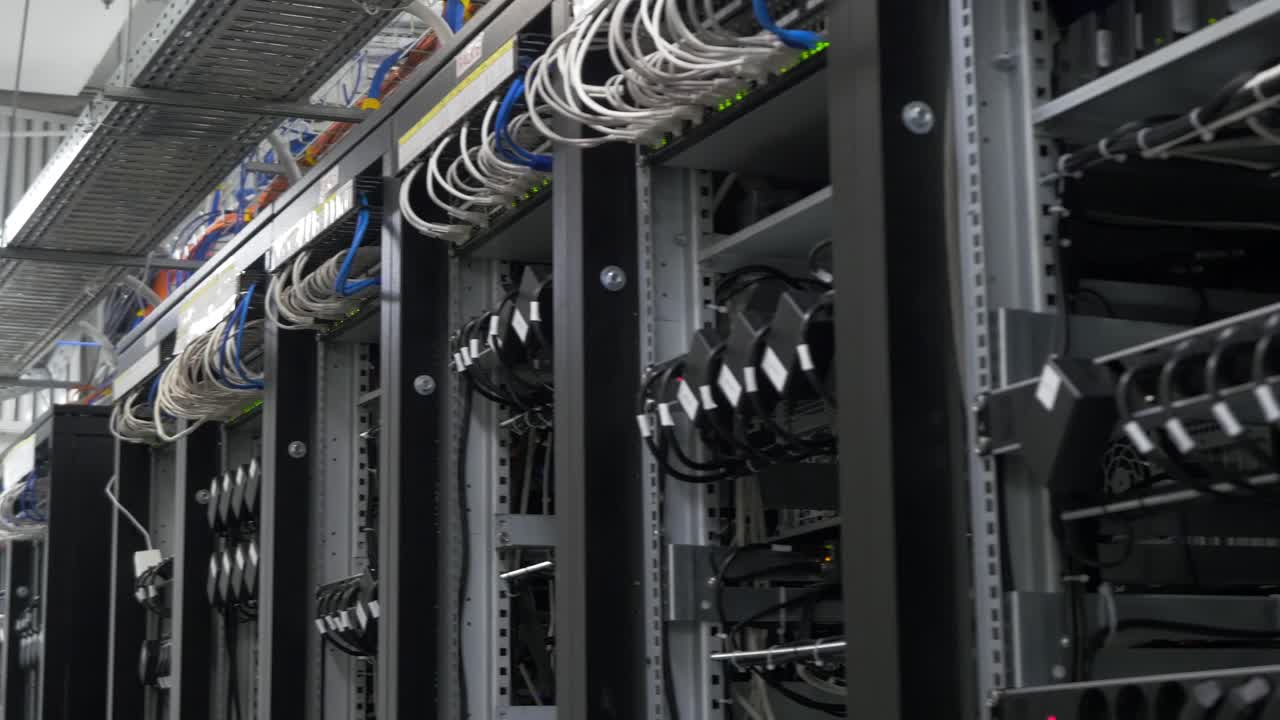 infraestructura de la sala de servidores