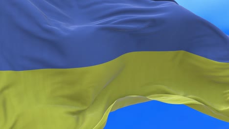 seamless loop of ukraine flag.
