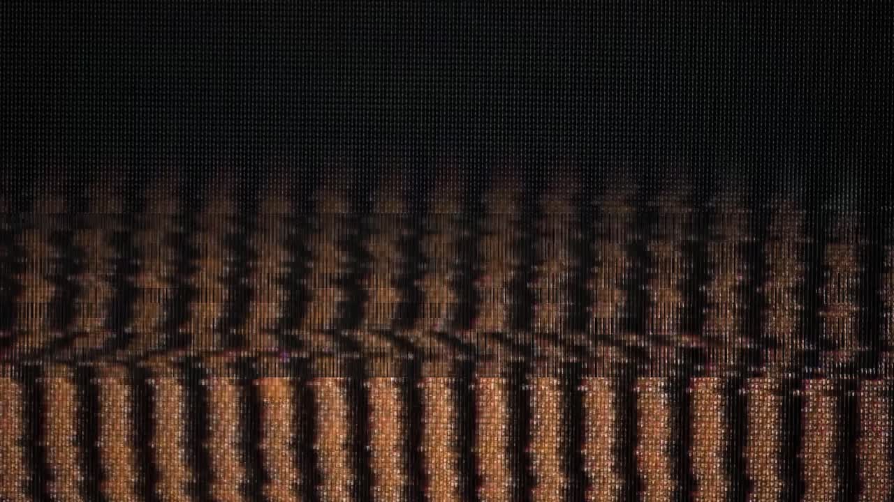 espeluznante 4k halloween analógico vhs imágenes vintage bucle de ruido