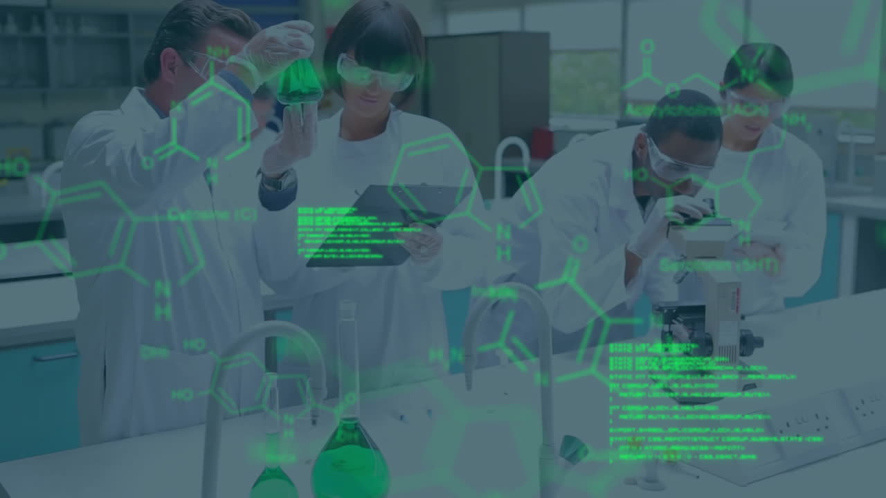 실험실에서 다양한 과학자들에 대한 과학 데이터 처리의 활성화