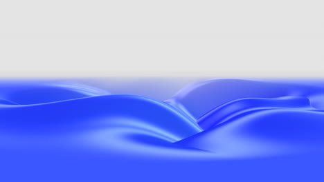 liquid and elegance blue waves on white gradient