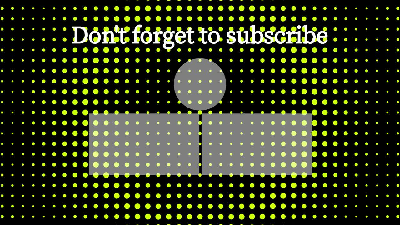 원형 물결 모션 엔드 카드 엔딩 스크린 모션 그래픽