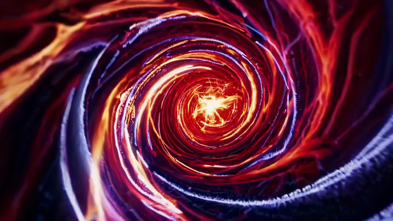 túnel espiral abstracto