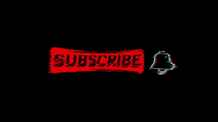 Subscribe and notification bell animation