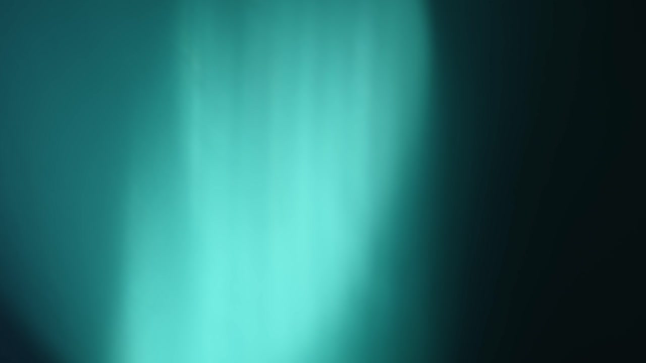 Soft Blue Light Leak Corner Overlay