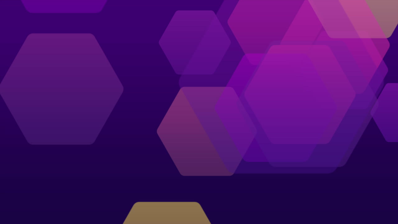 patrón de hexágonos de arco iris degradado