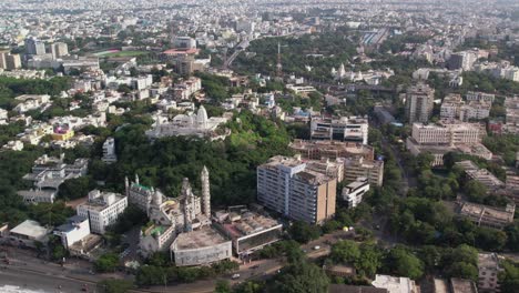 aerial-footage-of-the-Birla-Mandir