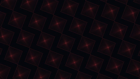 Ein-Muster-Aus-Punkten-Und-Linien-Auf-Schwarzem-Hintergrund