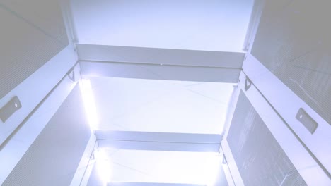 animation of window in computer server room