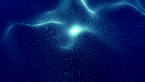 4k undulating abstract grid.