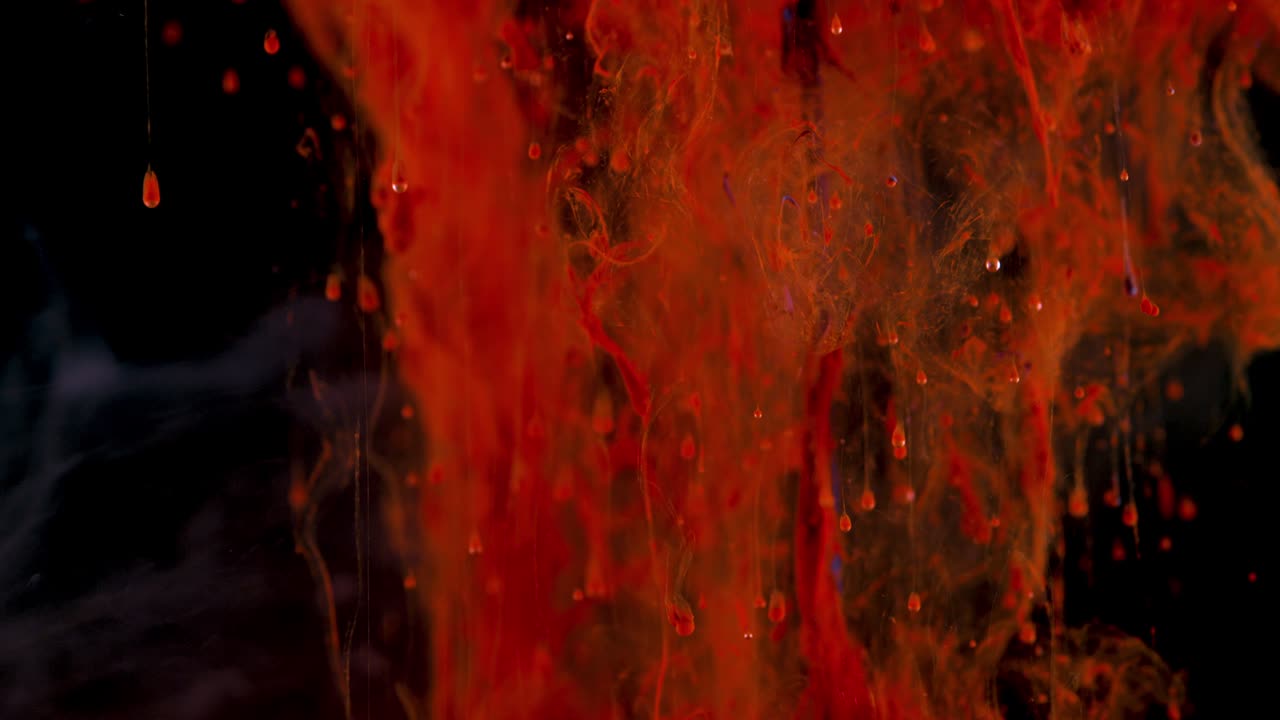 mezcla mágica de colores de tinta