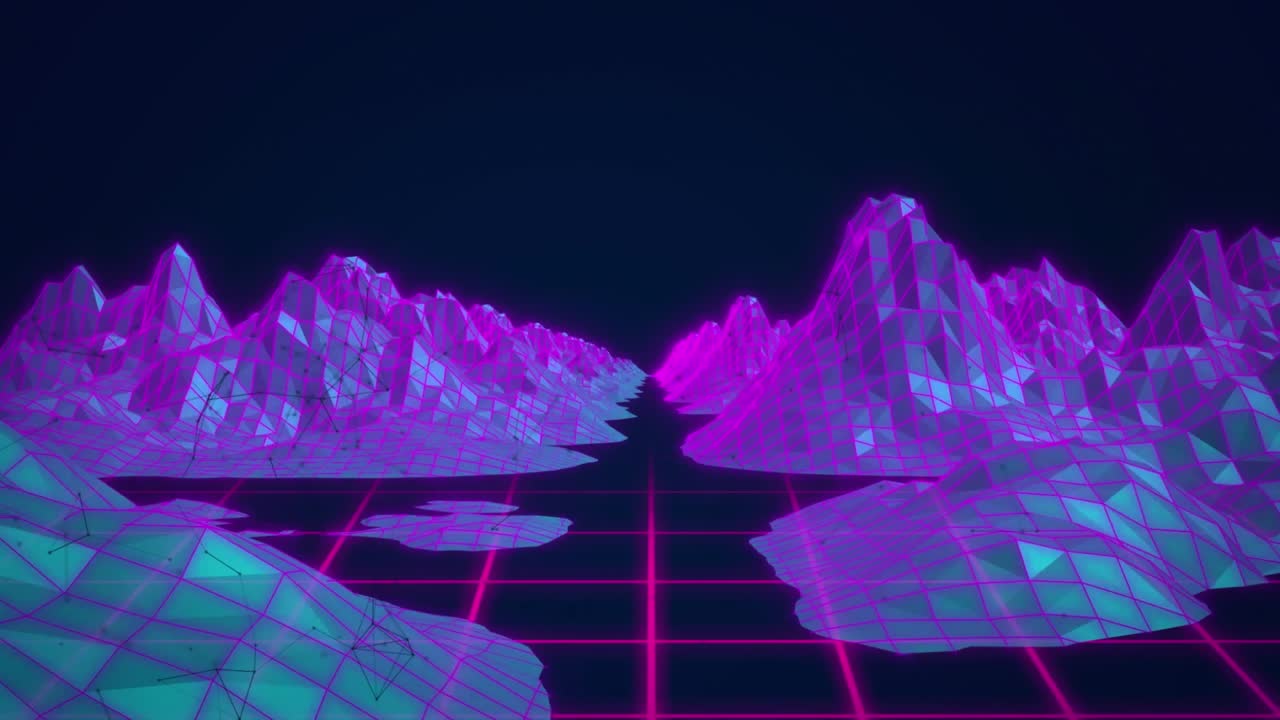 Animation of metaverse with network of connections