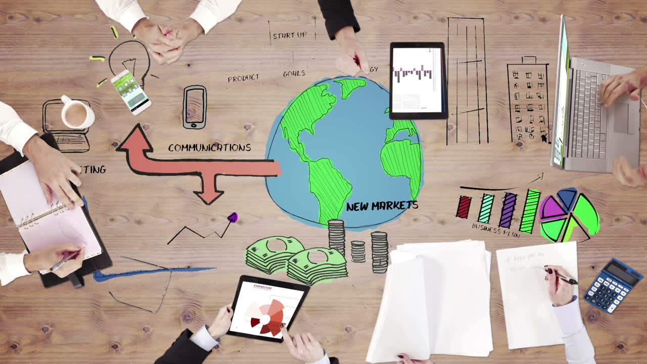 деловые люди, рабочие руки.