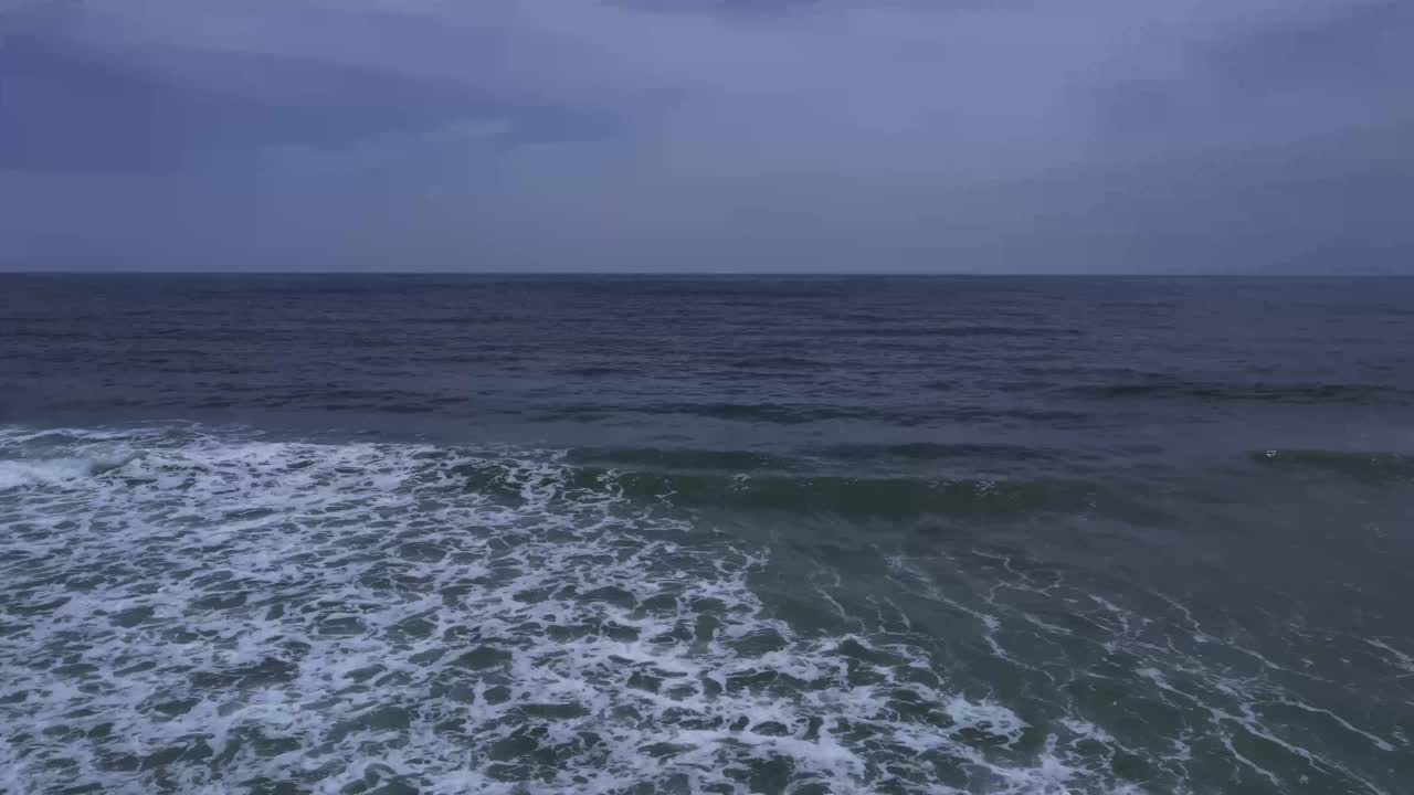Aerial view of Cacela Beach, Ria Formosa By Drone, Algarve - Portugal.