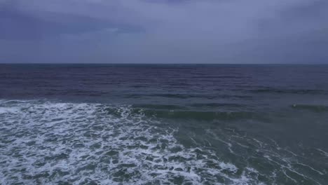 aerial view of cacela beach, ria formosa by drone, algarve - portugal.