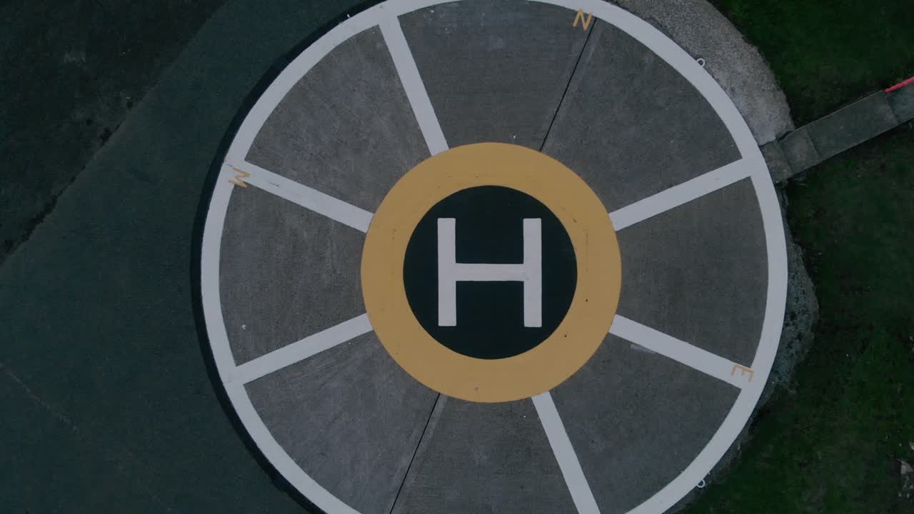 도네갈 아일랜드의 파나드 헤드에 있는 헬기 착륙장