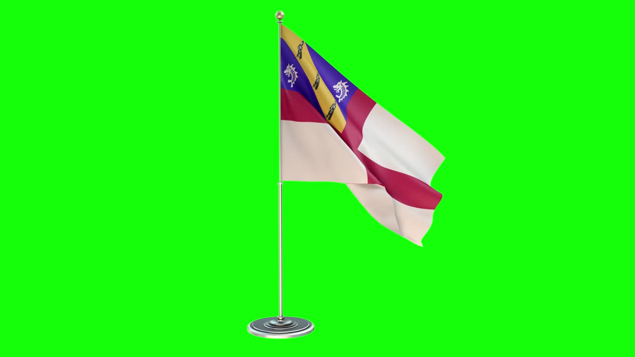 작은 발 기둥의 3d herm looping 일러스트레이션