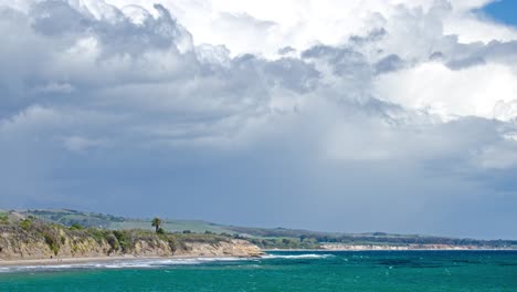 Beautiful time lapse shot of the Central California coast at Gaviota near Santa Barbara 1