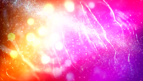 4k fondo abstracto, partículas corlorosas, fondos en bucle