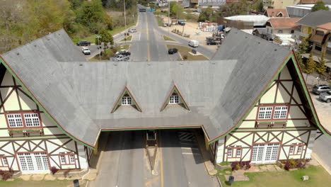 campos do jordao , sao paulo - brazil: swiss architecture welcome in campos do jordao