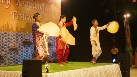 krathong festival dance performance
