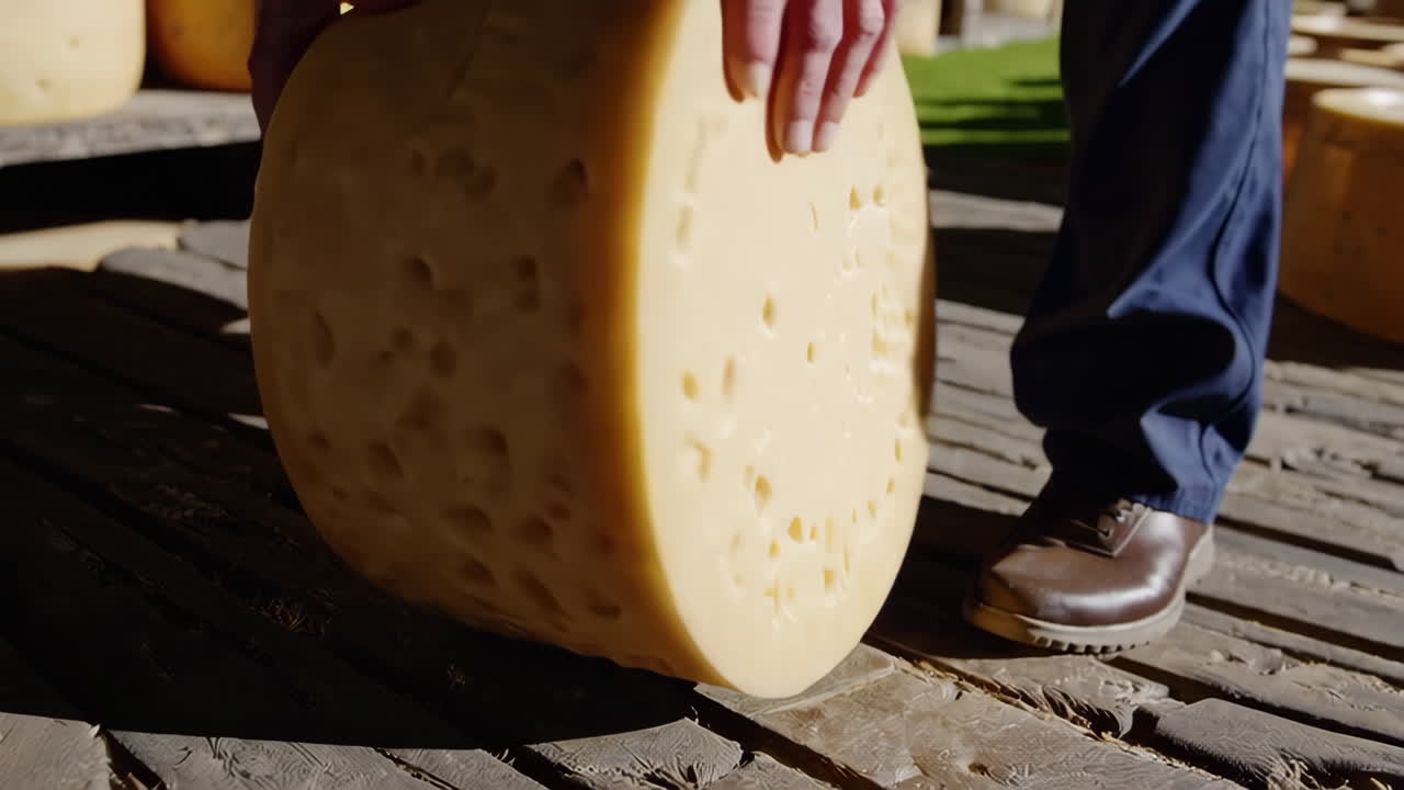 Cheese Production in the Swiss Alps