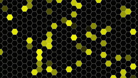 Motion-Hexagon-with-abstract-background-3