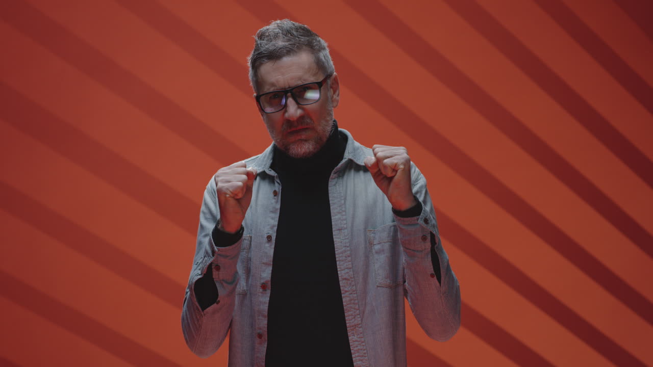 Confident Middle-Aged Man Portrait