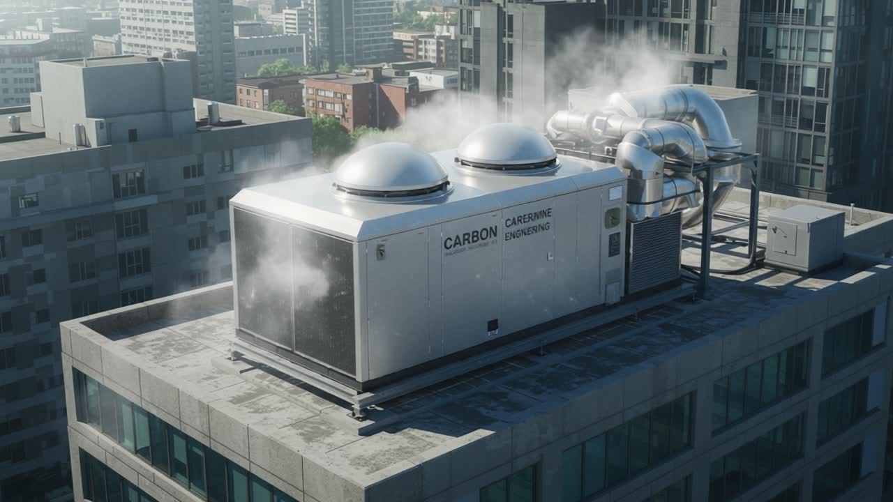 Innovative Climate Control Technology in Action: A Close-Up on Rooftop Equipment Utilizing Advanced Cooling Systems to Manage Urban Heat Effectively