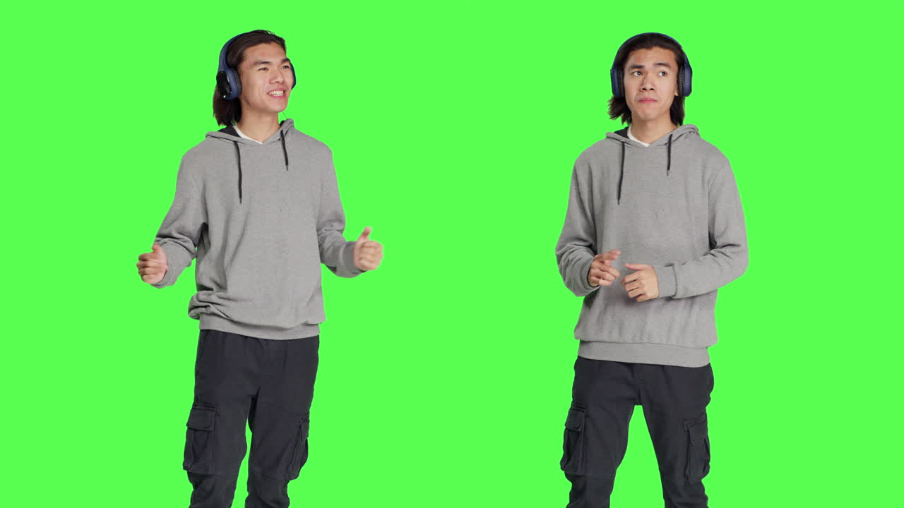 음악을 듣고 춤을 추는 모델