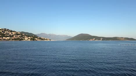 Vista-Al-Mar-En-Herceg-Novi,-Montenegro
