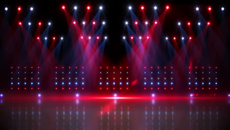 Stage-under-red-and-blue-spotlights-