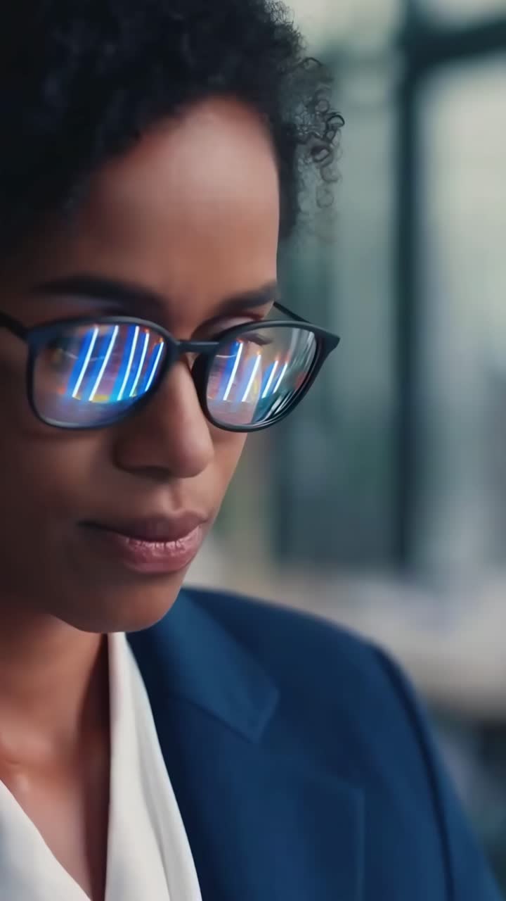 Concetto video futuristico con un'inquadratura ravvicinata di un grafico di competenze digitali su un tablet