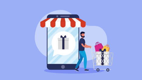 experiencia de compras en línea