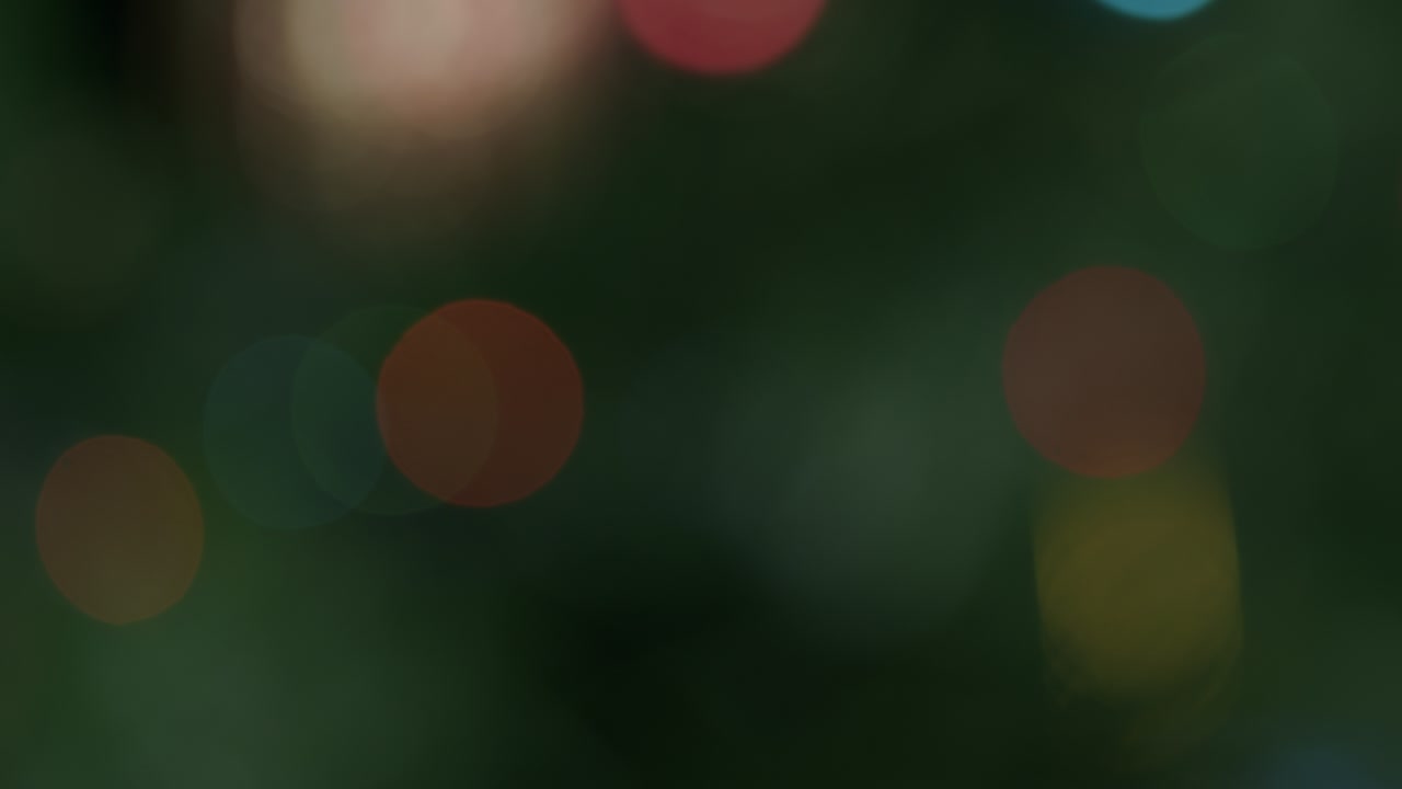 흐릿한 색의 불빛이 박이는 색의 빛 bokeh