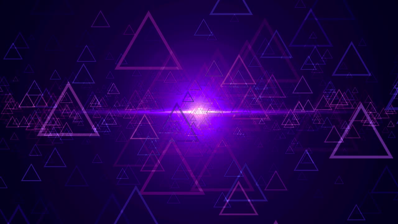 fondo abstracto con triángulos de contorno