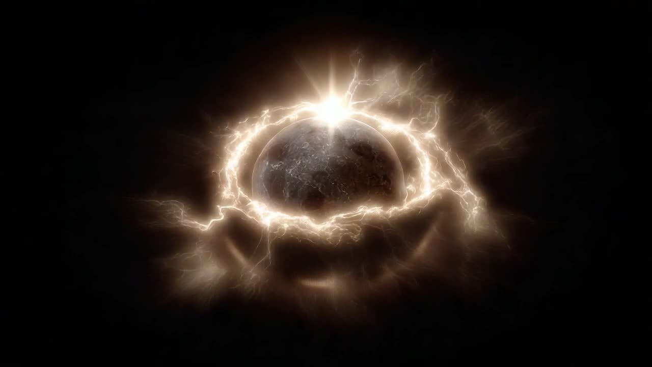 A Cosmic Phenomenon: The Enigmatic Glow Surrounding a Celestial Body, Captured in Stunning Detail and Vibrant Energy in this Celestial Display