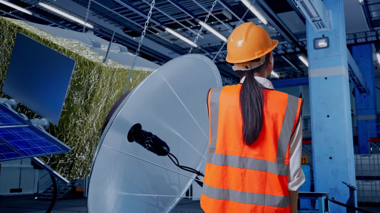 시설의 위성 엔지니어