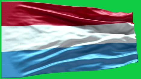 4k highly detailed flag of luxembourg - luxembourg flag high detail - national flag luxembourg wave pattern loopable elements