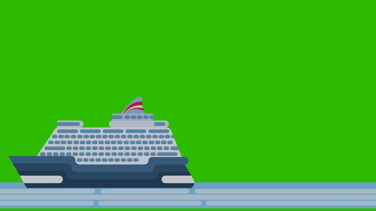 강에서 항해하는 증기 관광 선박. 비디오