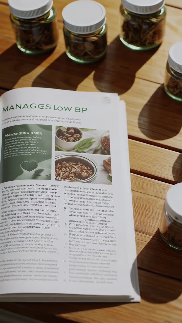 Healthy Lifestyle Guidebook and Food Samples