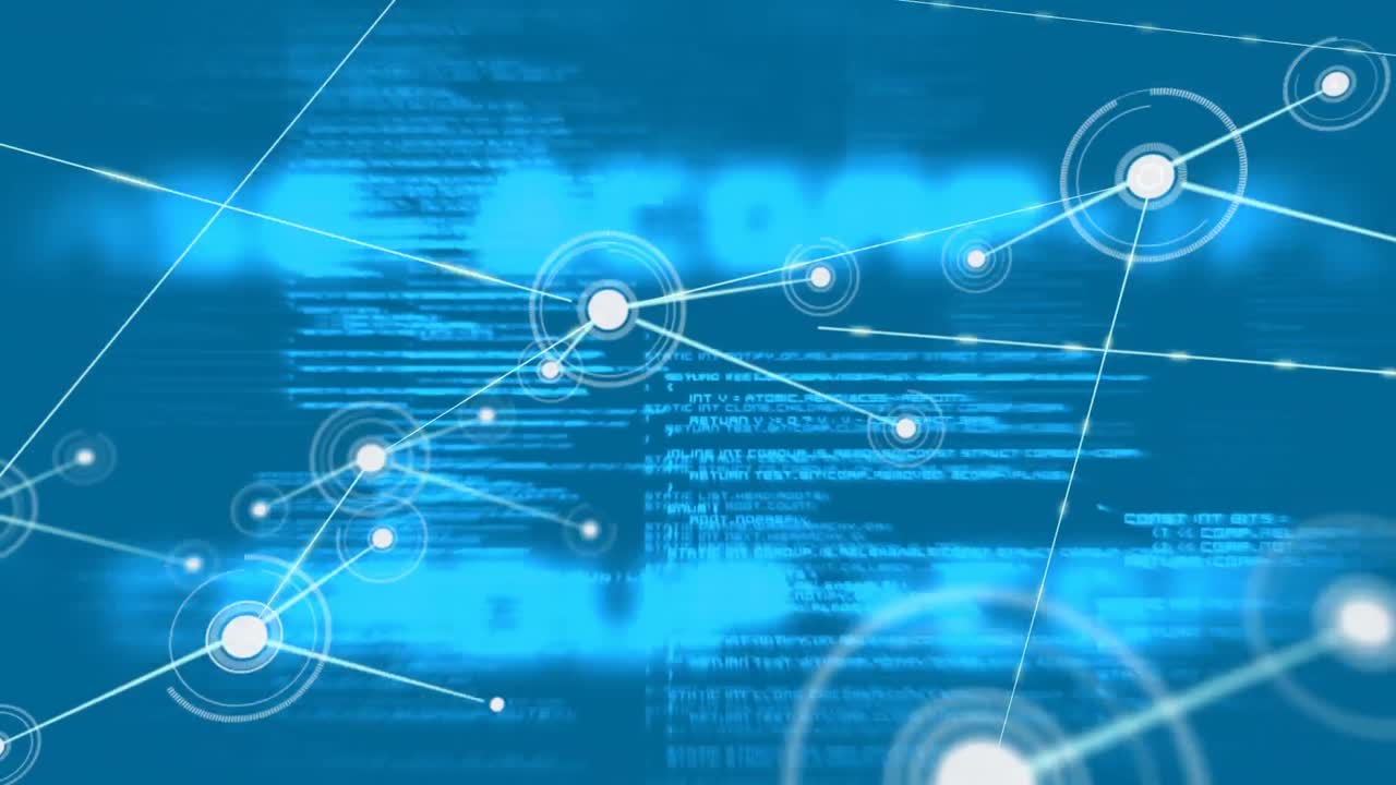 커 ⁇ 터가 움직이고 디지털 데이터가 파란색 바탕에 있습니다.