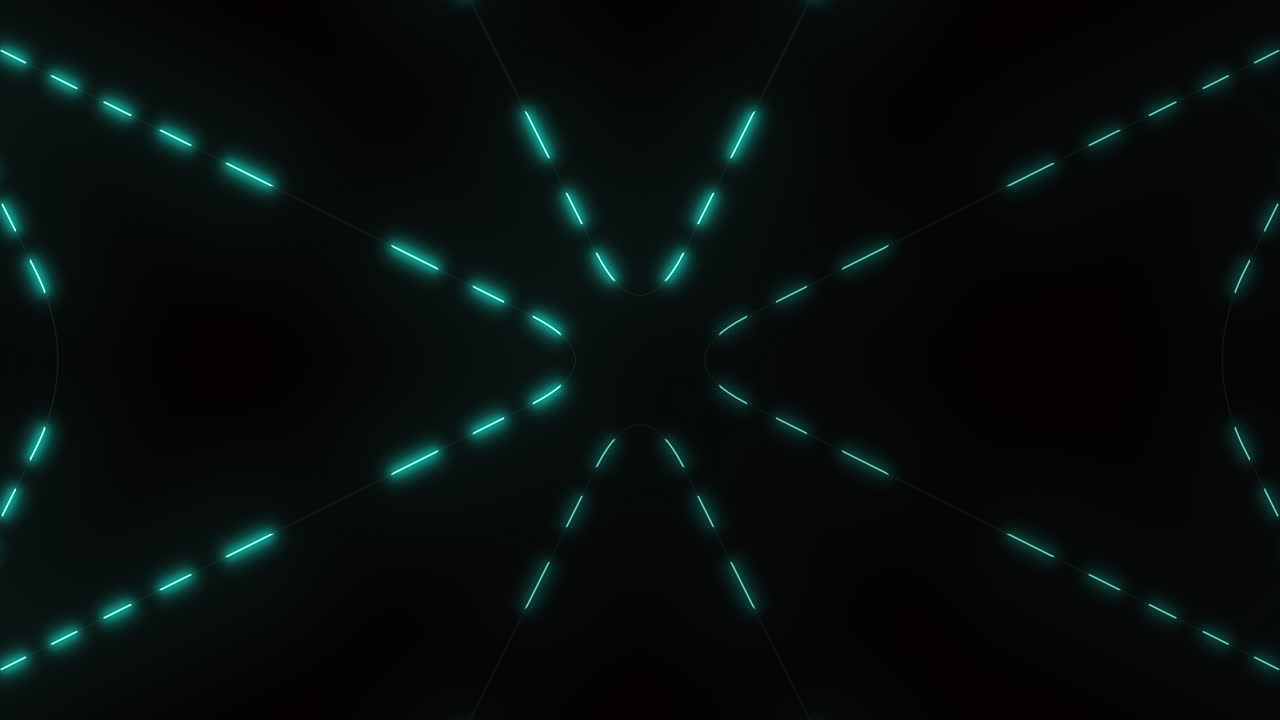 modello di linee blu astratte su sfondo nero