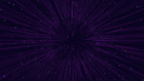 radiant burst purple and white background with centered lines of light