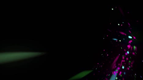 el efecto de brillo giratorio material de video. rosado reluciente.