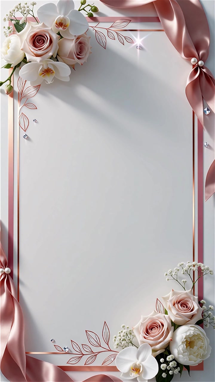 Minimalist Luxury Wedding Invitation Background