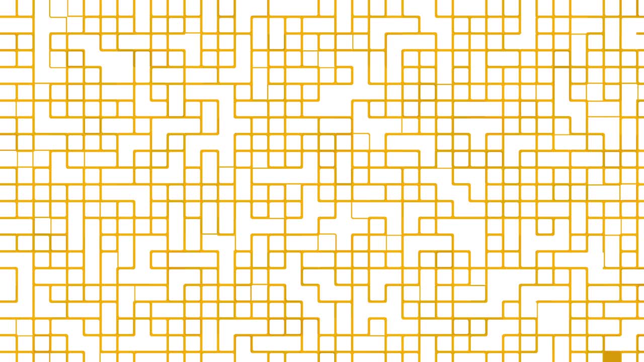 Yellow digital pattern