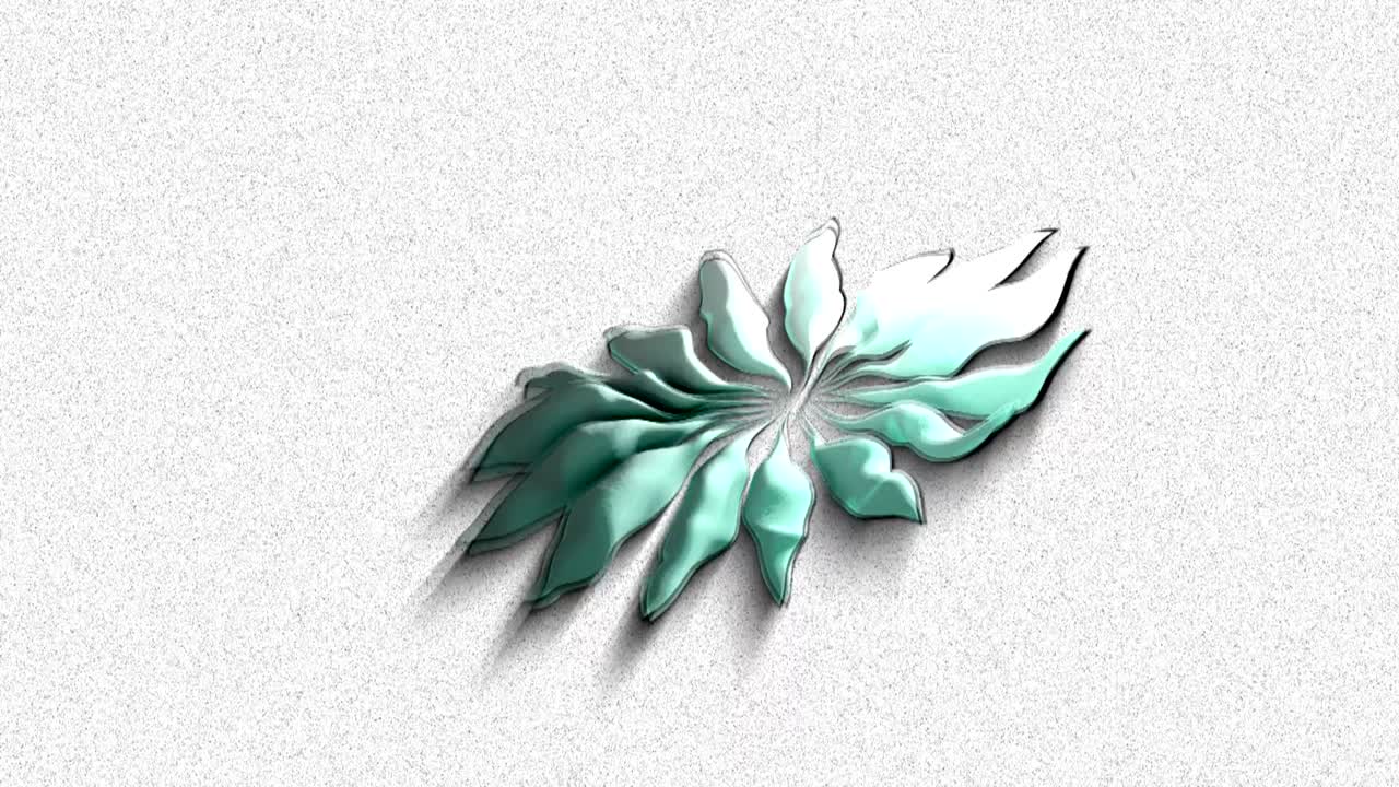 fondo abstracto forma orgánica segmentada giratoria