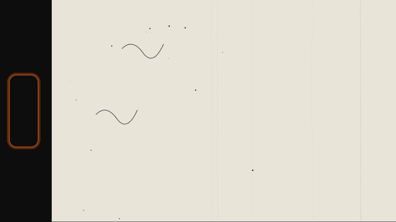 Vintage Film Reel Overlay with Moving Wave Patterns