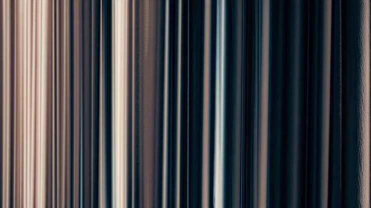 Abstract Background of Vertical Moving Light Streaks